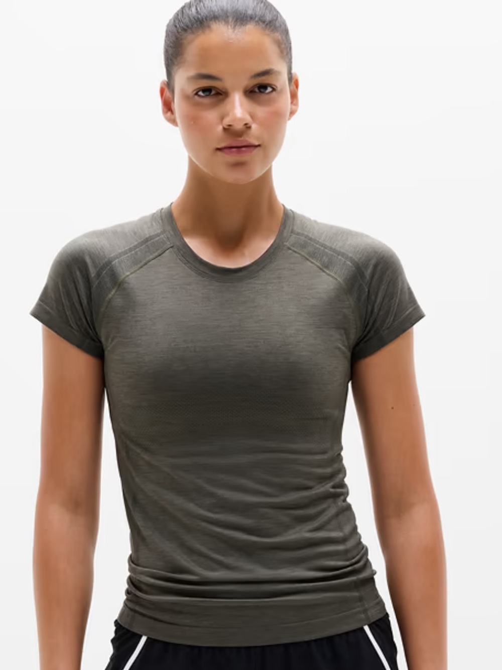 Athleta Momentum Women's Short-Sleeve Crew Neck Performance Top